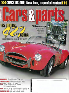 CARS & PARTS 2004 AUG - '31 DUESENBERG, '65 SHELBY COBRA 427, GS MODELS*